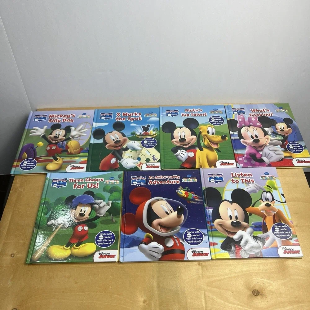 Story Reader Disney Mickey Mouse Clubhouse Lot of 7 Me Reader Hardcover Books